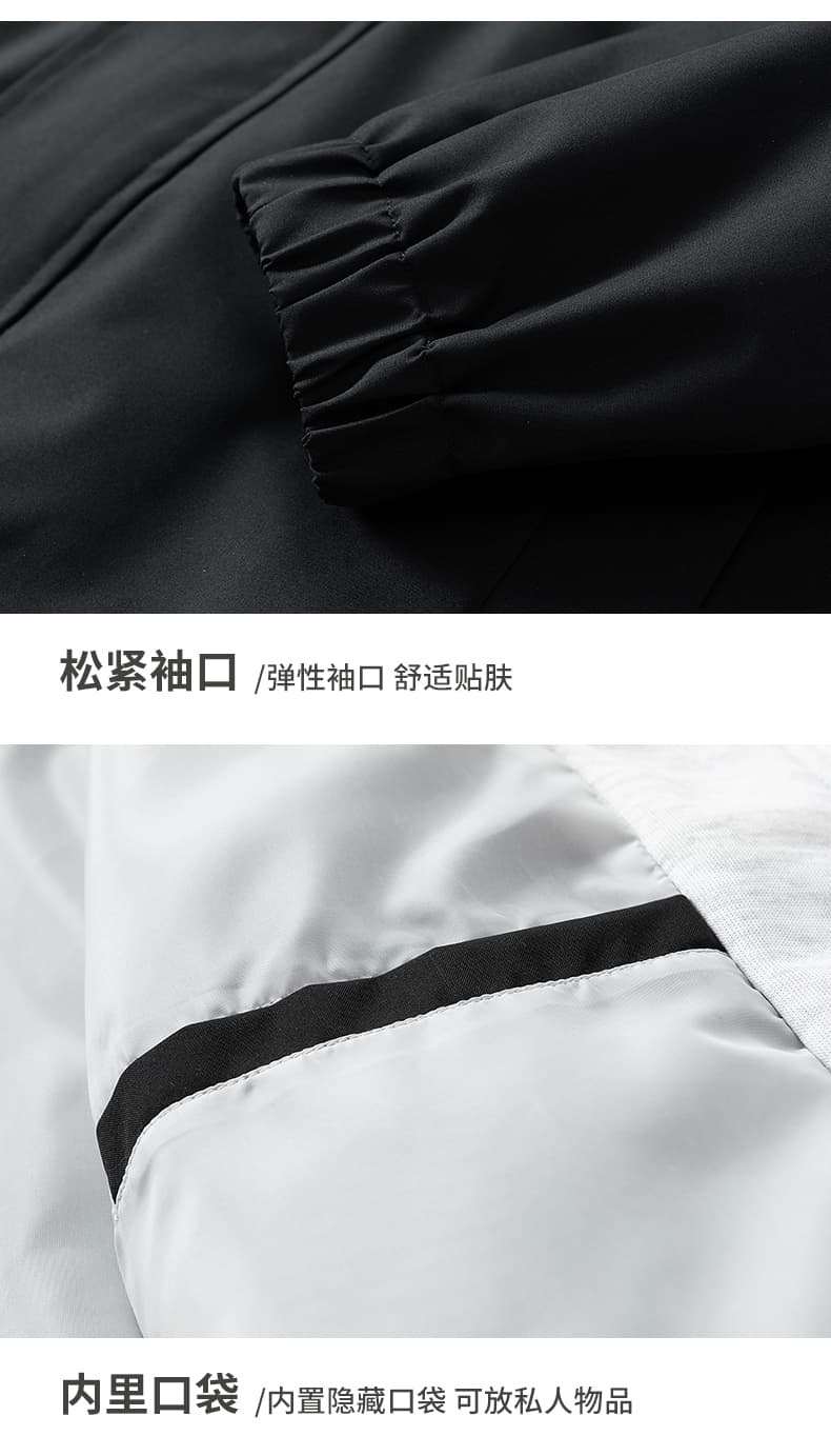 폭발 2026 봄 가을 새로운 조수 브랜드 야외 개성 후드 재킷 남녀 일본식 루즈핏 페이크 레이어드 재킷 상세 이미지 17