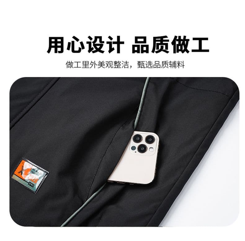 국경 간 새로운 봄 가을 겨울 재킷 남성 의류 트렌드 캐주얼 다용도 등산복 스탠드 칼라 루즈핏 방수 방풍 재킷 상세 이미지 5