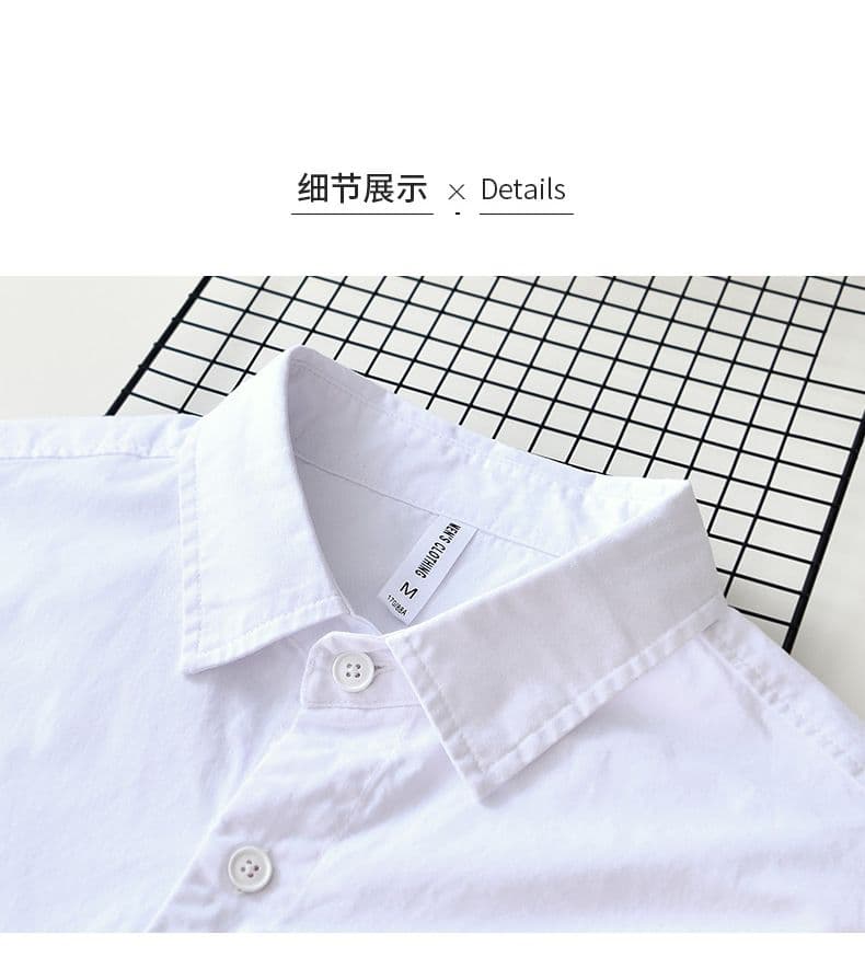 남성 트렌드 봄 가을 패치워크 배색 새로운 일본식 레트로 디자인 센스 순면 캐주얼 셔츠 루즈핏 워크웨어 상세 이미지 11