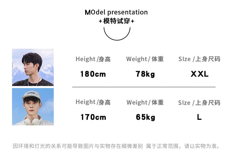 봄 가을 남자 여자 조수 브랜드 라운드 넥 전체 인쇄 별 패션 긴팔 후드티 무거운 새로운 커플룩 조수 브랜드 재킷 상세 이미지 3