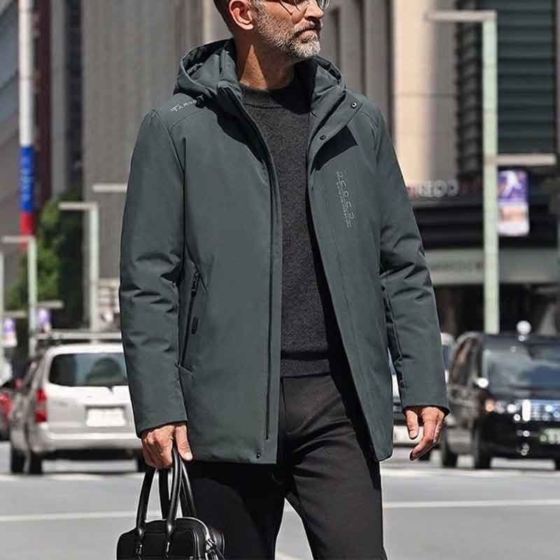 2026 국경 간 새로운 가을 겨울 두꺼운 후드 면 옷 남성 캐주얼 보온 재킷 방한 긴팔 면 의류 이미지 4