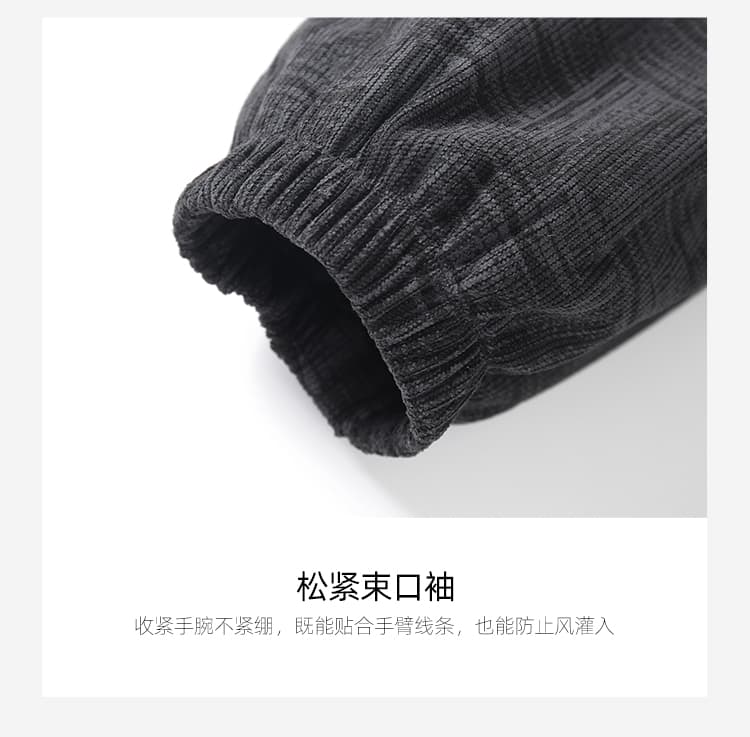 2026 가을 아메리칸 레트로 후드 재킷 남성 국경 간 트렌드 지퍼 오픈 가디건 캐주얼 다용도 재킷 상세 이미지 7