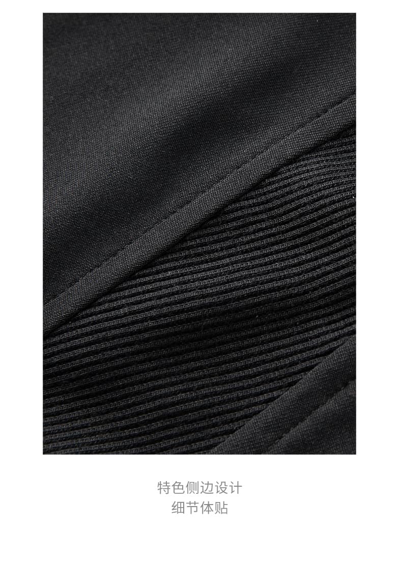 새로운 캐주얼 스포츠 슈트 트렌드 여름 하프 지퍼 polo 반팔 루즈핏 패션 신축성 속도 건조한 투피스 세트 상세 이미지 25