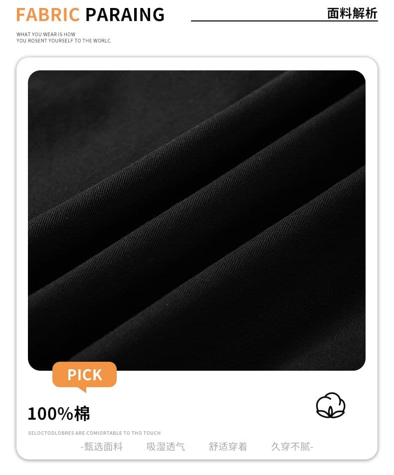 2026 여름 새로운 남성 아메리칸 레트로 반팔 셔츠 순면 폴로 칼라 셔츠 남성 캐주얼 루즈핏 맨위 상세 이미지 3