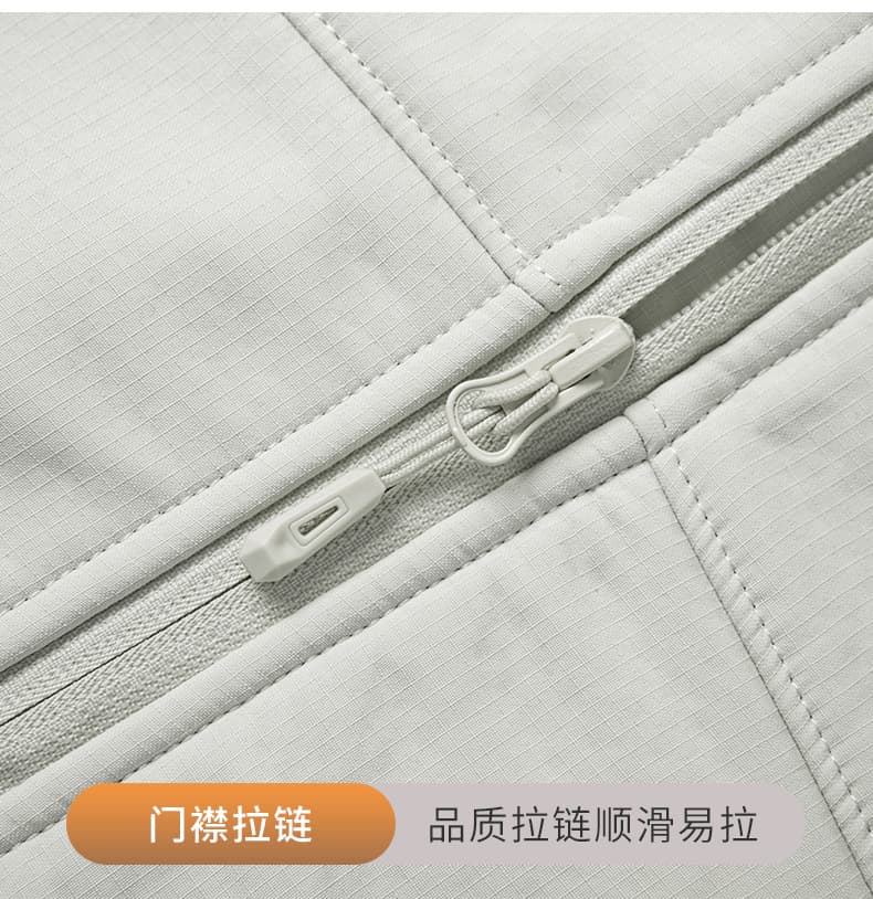 가을 겨울철 새로운 야외 스포츠 커플 섹션 등산 부드러운 껍질 후드 바람막이 재킷 털이 있는 재킷 부드러운 껍질 의류 상세 이미지 21