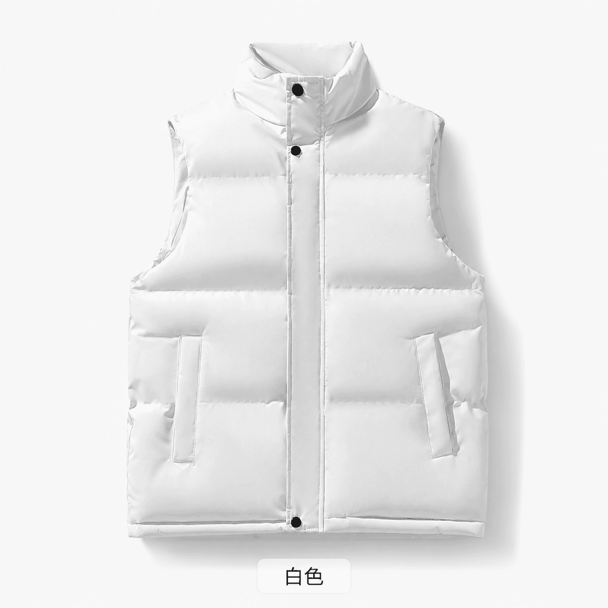 국경 간 재킷 가을 겨울 두꺼운 보온 면 베스트 남성 XL m-5xl 스탠드 칼라 루즈핏 민소매 재킷 상세 이미지 12