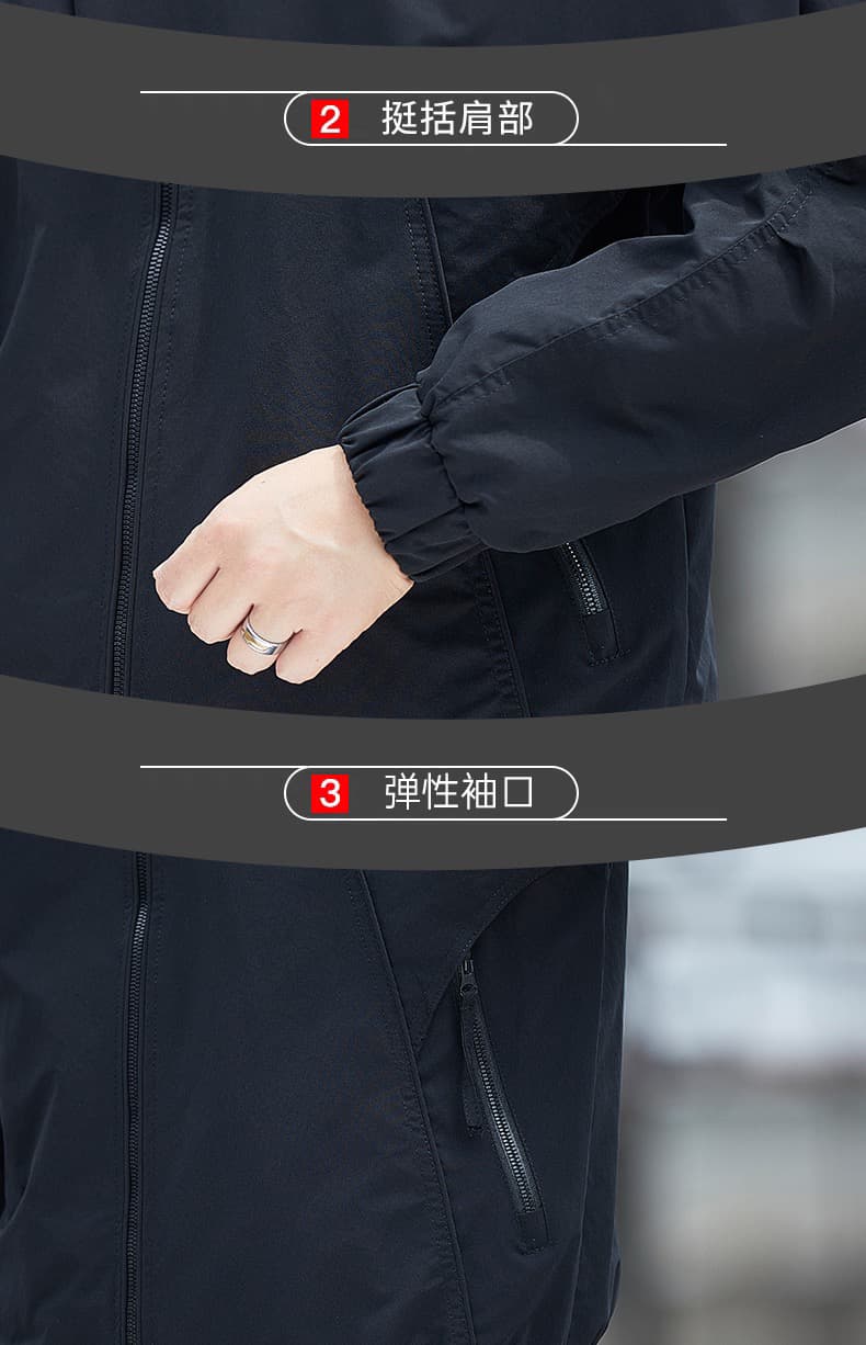 남성 캐주얼 재킷 재킷 2026 봄 가을 새로운 워크웨어 폴로 칼라 재킷 패션 패치워크 오픈 가디건 맨위 남자 상세 이미지 15