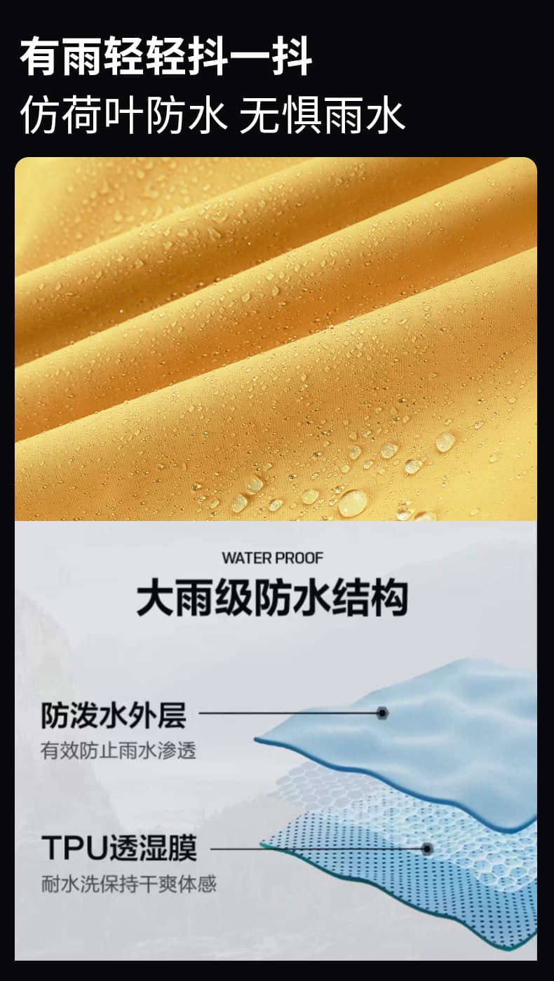 커플 세 국방 야외 부드러운 껍질 자켓 2026 가을 후드 단색 재킷 재킷 남녀 사이클링 등산복 상세 이미지 4