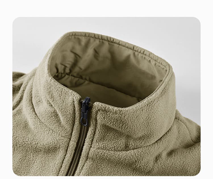 양면 착용 남성 털이 있는 베스트 가을 겨울 XL m-8xl 기타 주머니 어깨 국경 간 야외 조끼 자켓 상세 이미지 24