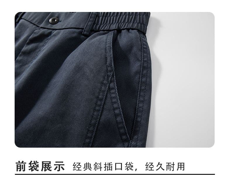 아메리칸 레트로 주간 실크 모통이 칼 바지 남성 가을 겨울 새로운 넓은 다리 다용도 캐주얼 패션 루즈핏 조수 브랜드 스트레이트 팬츠 상세 이미지 17