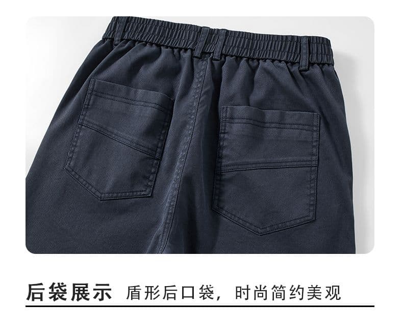 아메리칸 레트로 주간 실크 모통이 칼 바지 남성 가을 겨울 새로운 넓은 다리 다용도 캐주얼 패션 루즈핏 조수 브랜드 스트레이트 팬츠 상세 이미지 18