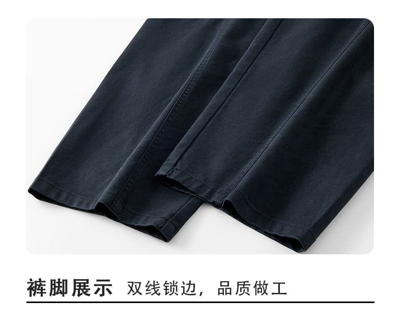아메리칸 레트로 주간 실크 모통이 칼 바지 남성 가을 겨울 새로운 넓은 다리 다용도 캐주얼 패션 루즈핏 조수 브랜드 스트레이트 팬츠 상세 이미지 19