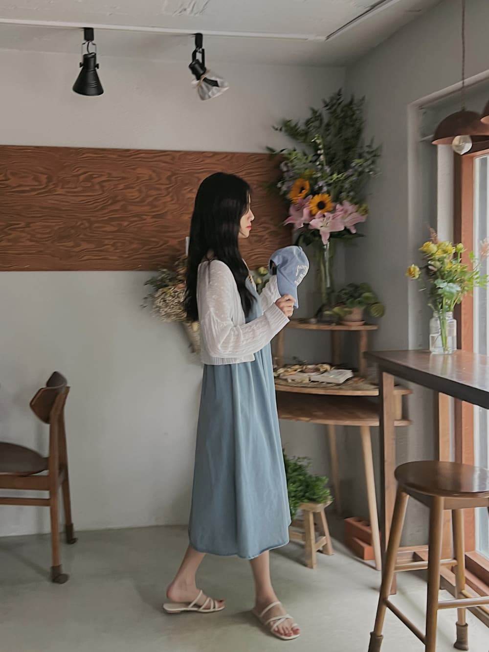 얇은 스타일 니트 스웨터 카디건 코트 한국 스타일 일본식 단색 V넥 꽈배기 쇼트 스타일 오픈 가디건 긴팔 스웨터 맨위 여성 상세 이미지 21