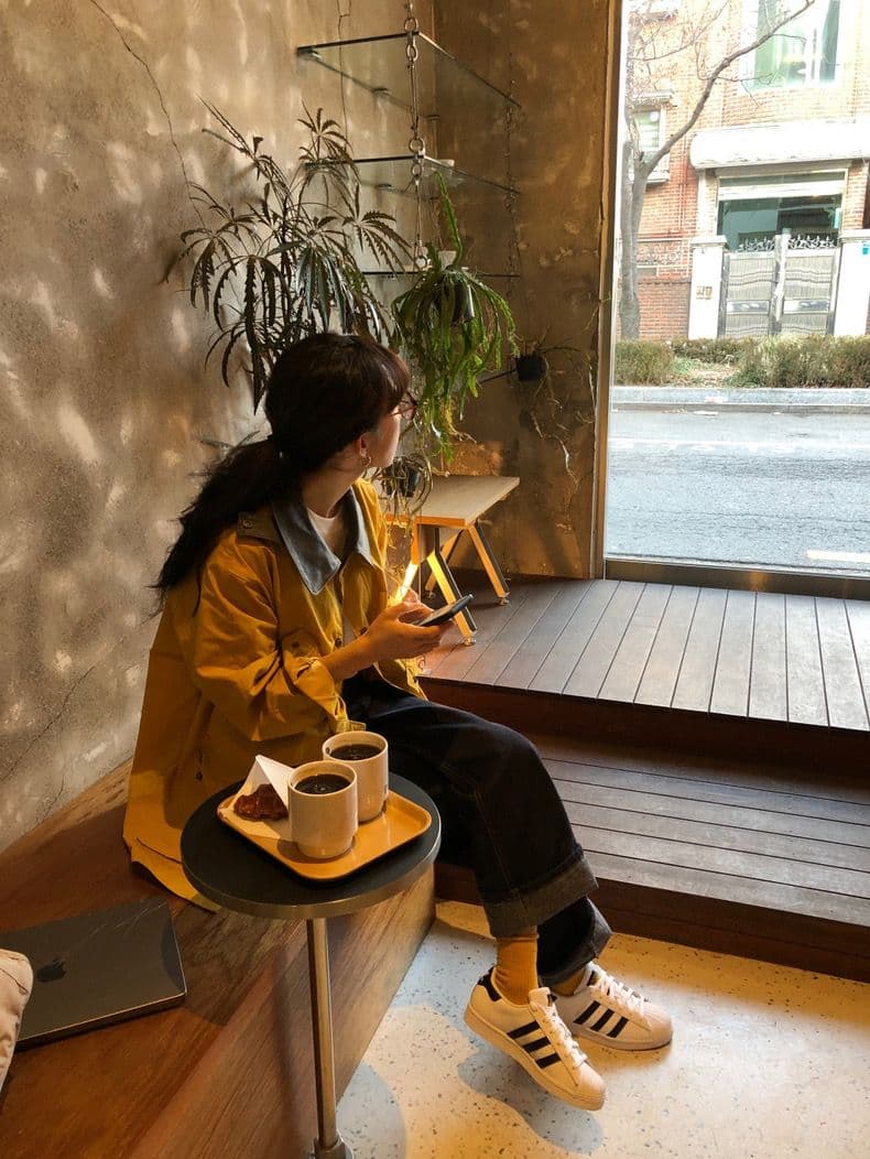 한국 동대문 새로운 무거운 작업 에디션 대 배색 폴로 칼라 스트레이트 루즈핏 워크웨어 재킷 재킷 상세 이미지 13