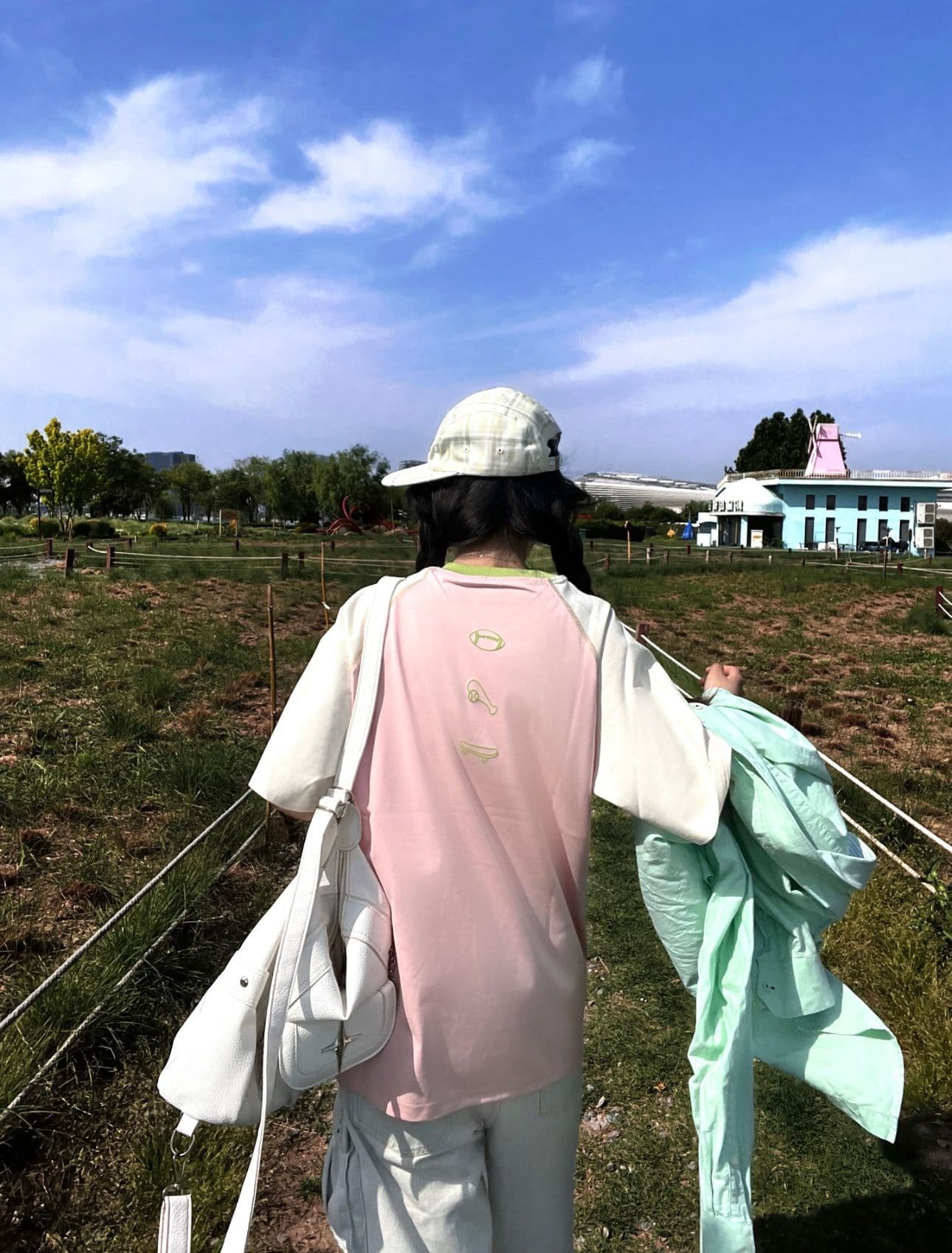순면 220 그램 빗질하다 닫기 반팔 티셔츠 여성 이미지 2