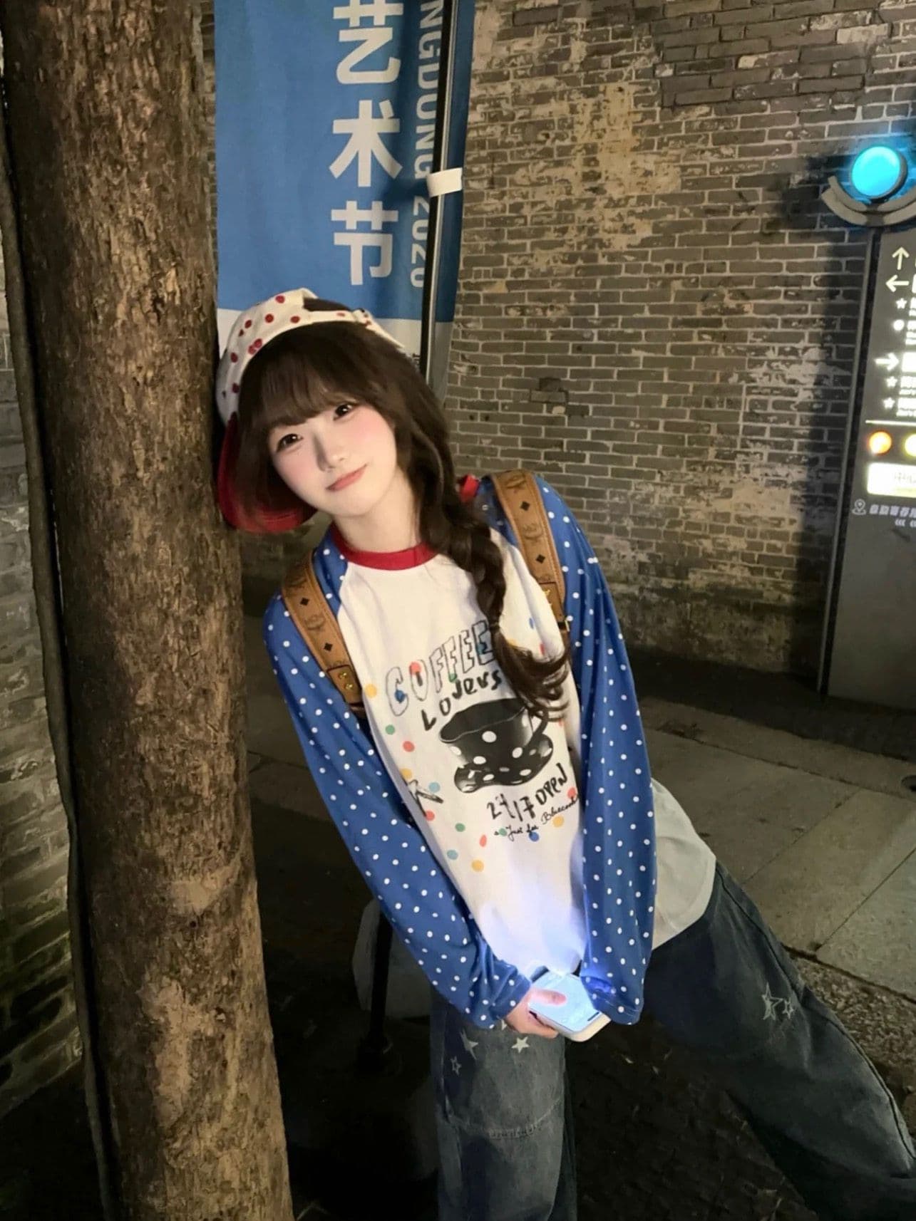 원본 솜씨 19 지점 220 그램 순면 긴팔 티셔츠 여성
