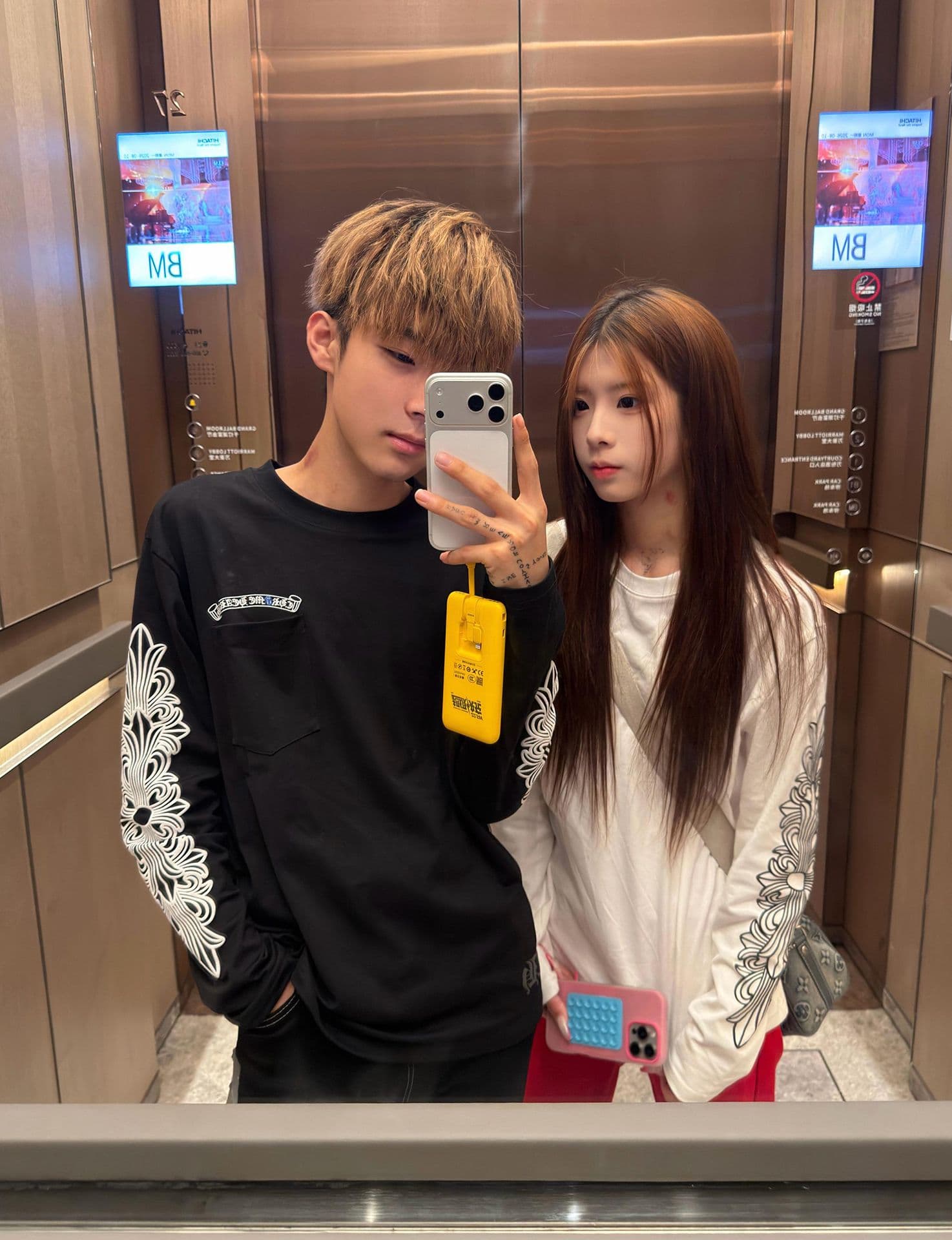 주문 주머니 19 지점 220 그램 순면 긴팔 티셔츠 여성