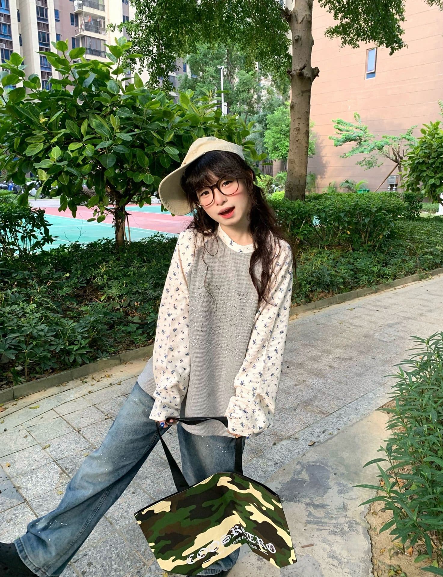 원본 솜씨 6535 후아 남편 그리드 250그램 긴팔 티셔츠 여성 상세 이미지 8