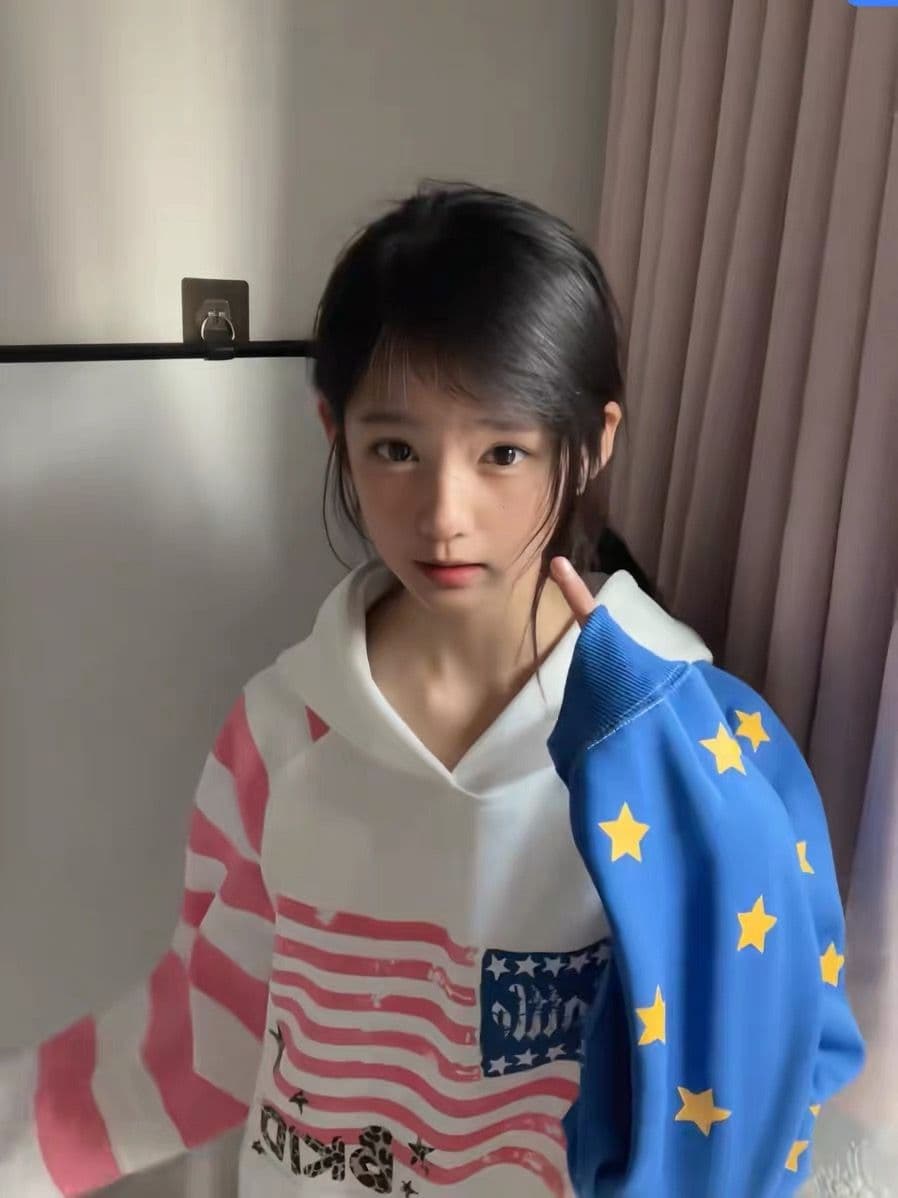 얇은 스타일 이후 패키지 칼라 순수한 Mianhua 면 복합 후드티 여성