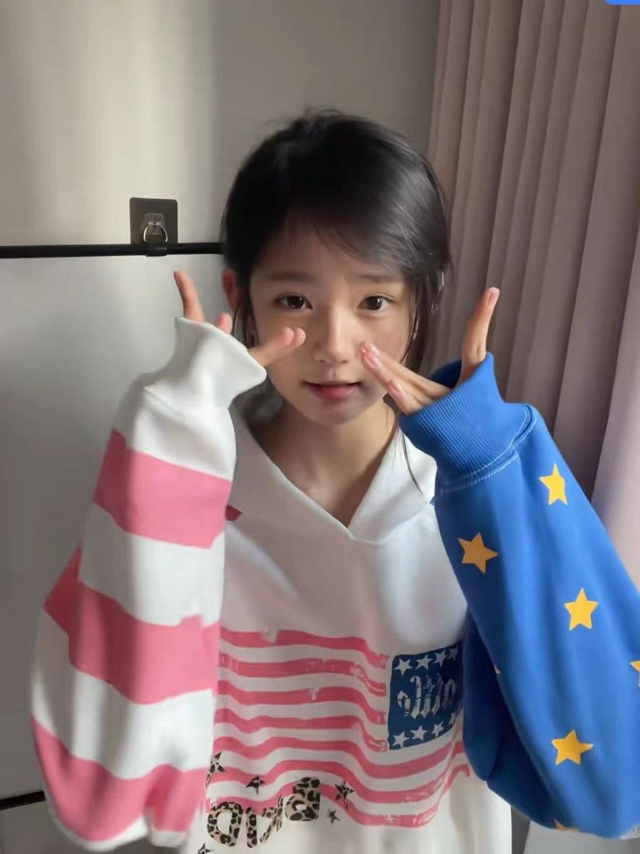 얇은 스타일 이후 패키지 칼라 순수한 Mianhua 면 복합 후드티 여성 이미지 3