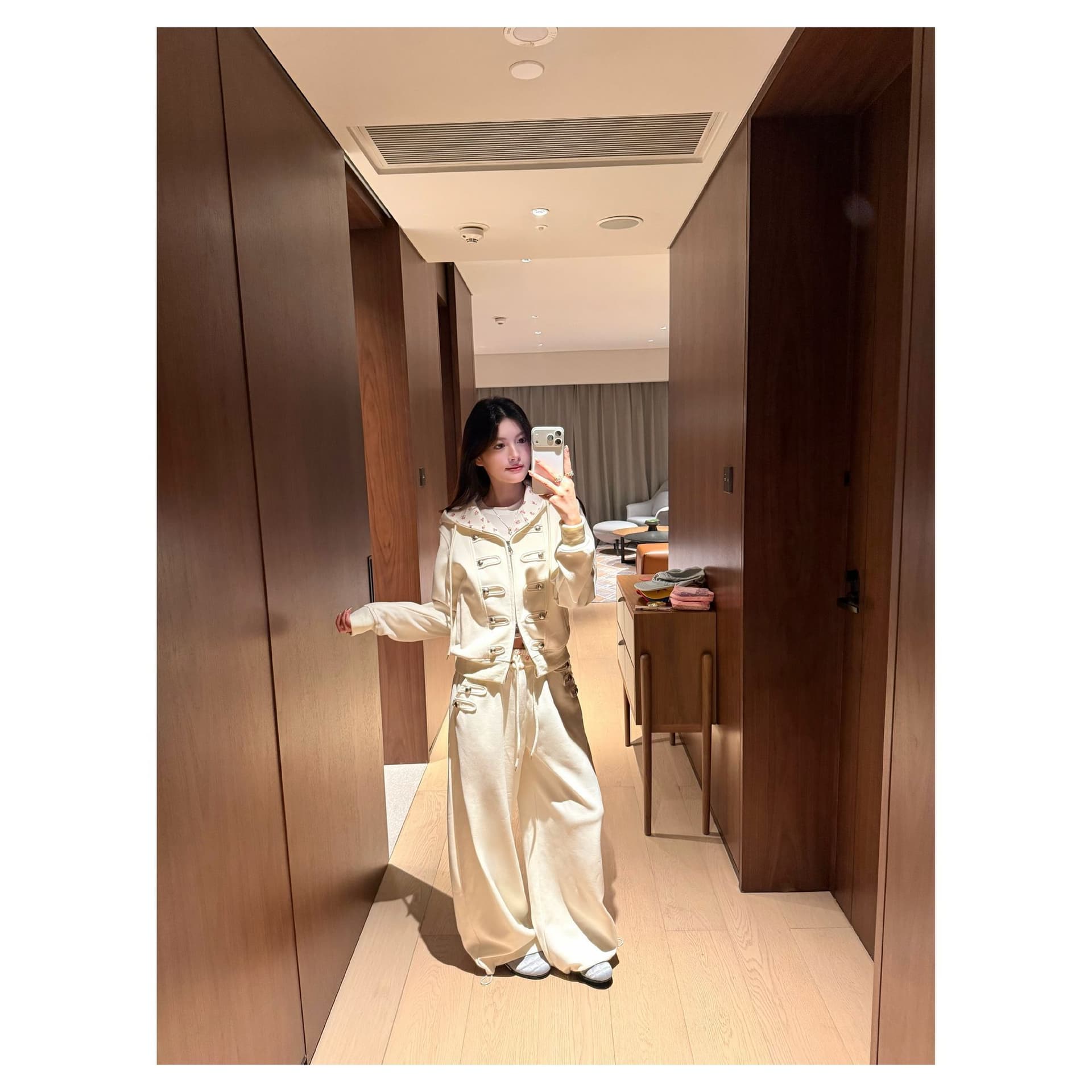원본 얇은 스타일 인사이드 펌프 순수한 Mianhua 면 레트로 나폴레옹 지퍼 재킷 상세 이미지 7