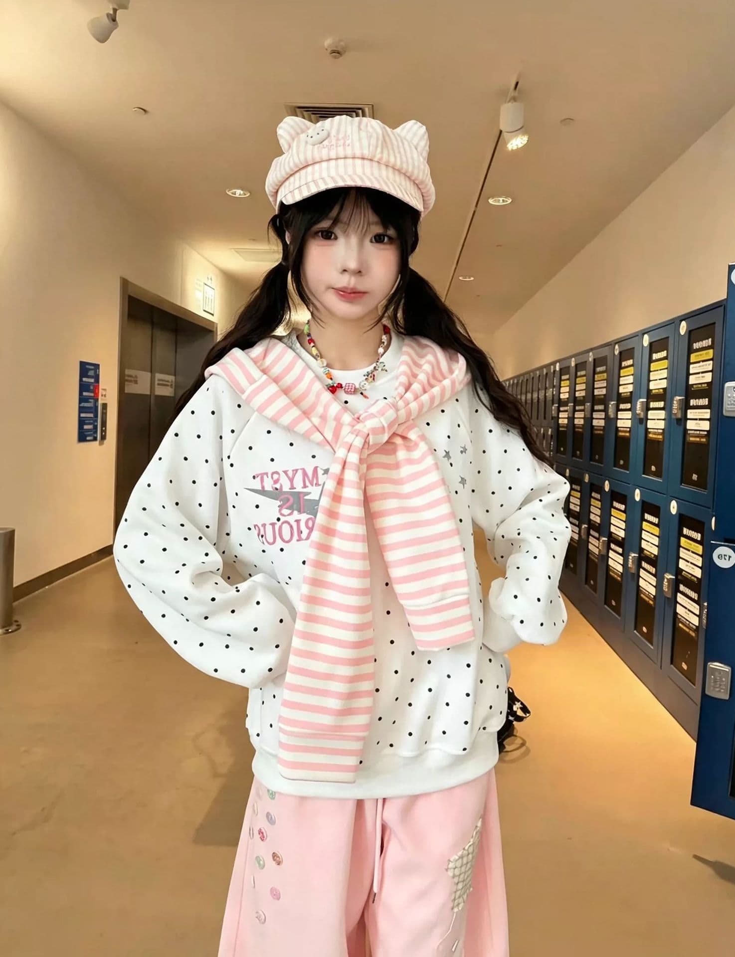 얇은 스타일 전체 조각 다림질 숄 복합 이후 패키지 칼라 순수한 Mianhua 면 복합 후드티 여성