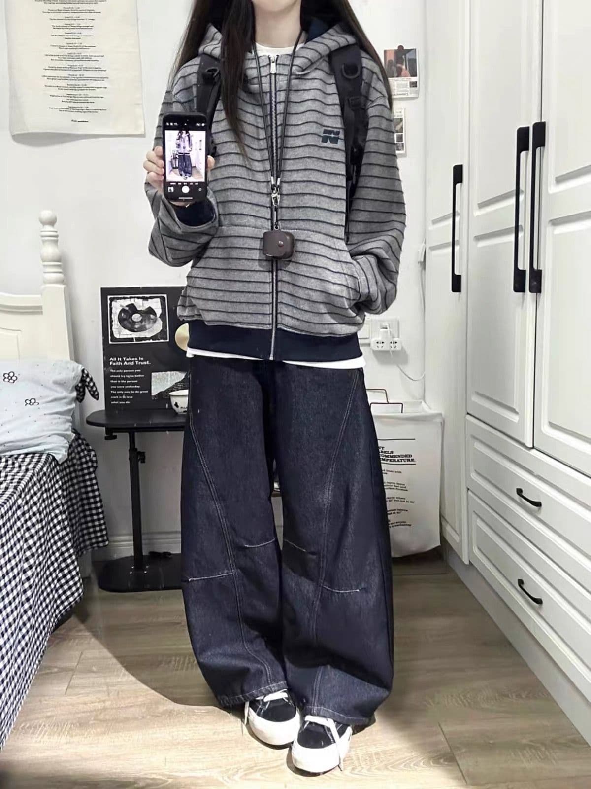 얇은 스타일 백금 지퍼 이후 패키지 칼라 광저우 원단 복합 380 그램 후드티 여성 상세 이미지 3