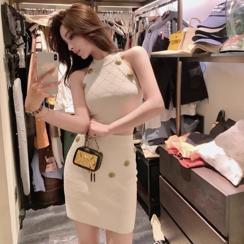 lilylikes balma n 절단 남자 세트 천 금빛 바람 De 국가 기계직 니트 행침 목 세트