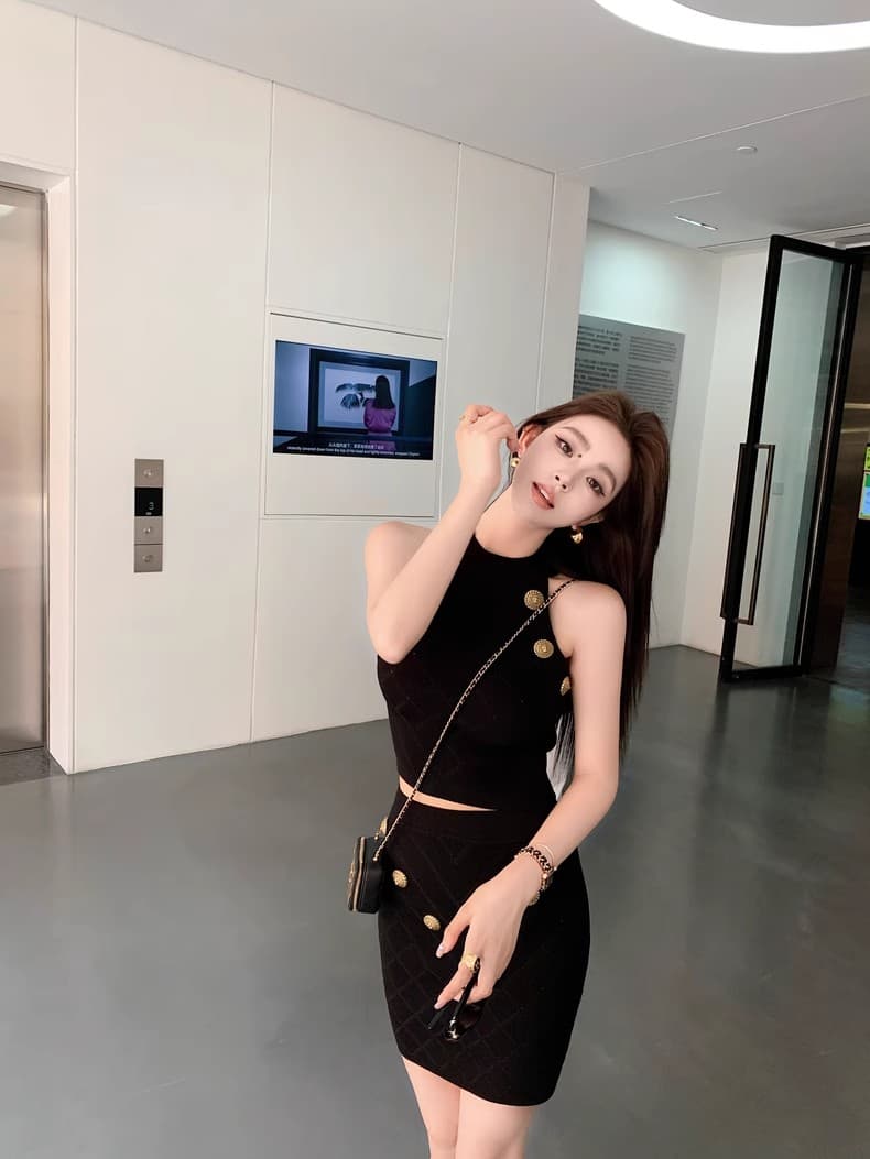 lilylikes balma n 절단 남자 세트 천 금빛 바람 De 국가 기계직 니트 행침 목 세트 상세 이미지 2