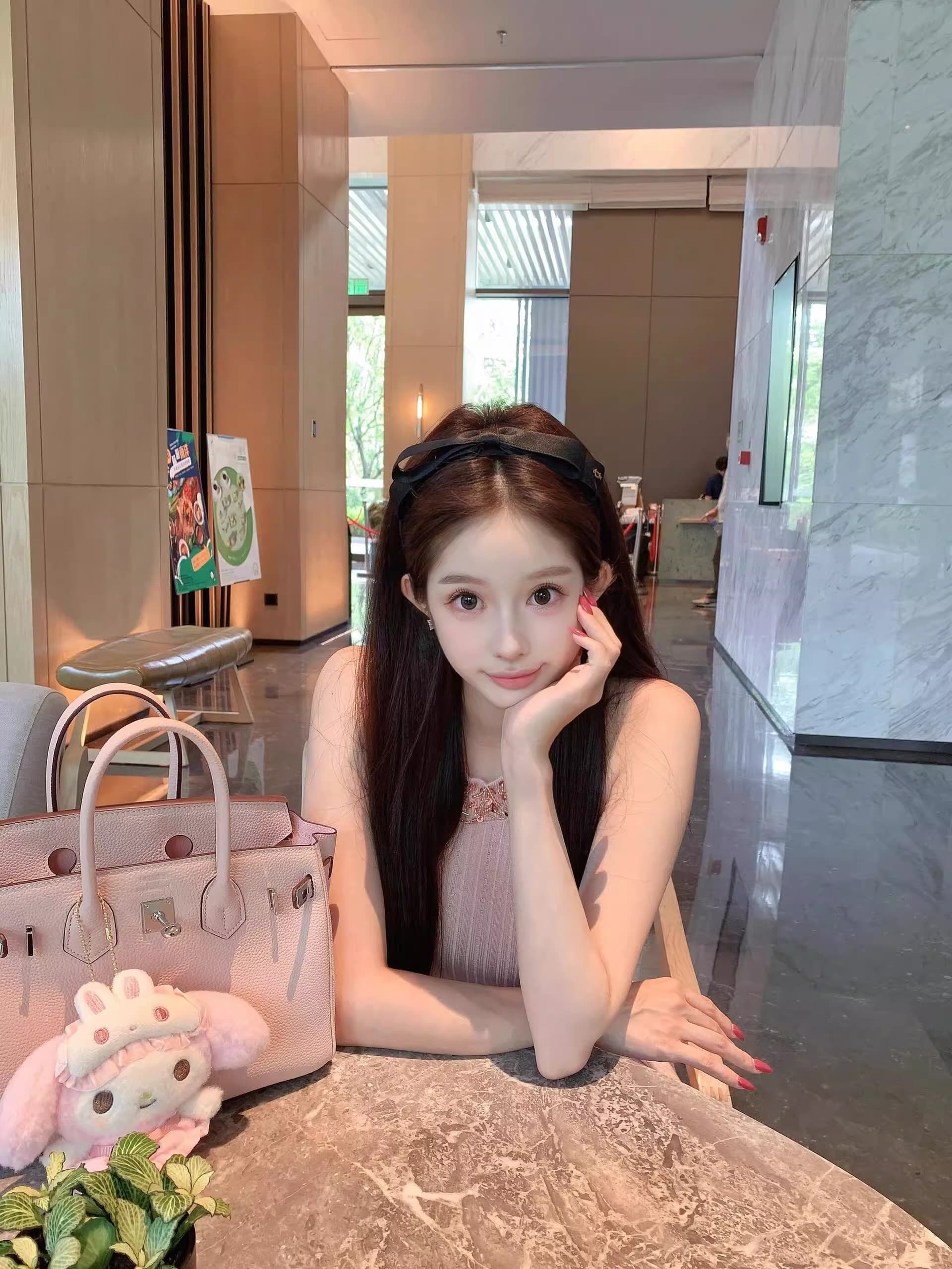프랑스식 명문 여성 로얄 자매 천 금빛 바람 민소매 행침 목 무거운 작업 스팽글 비즈 허리 수축 조끼 니트 예복 치마 여성 여름 상세 이미지 15