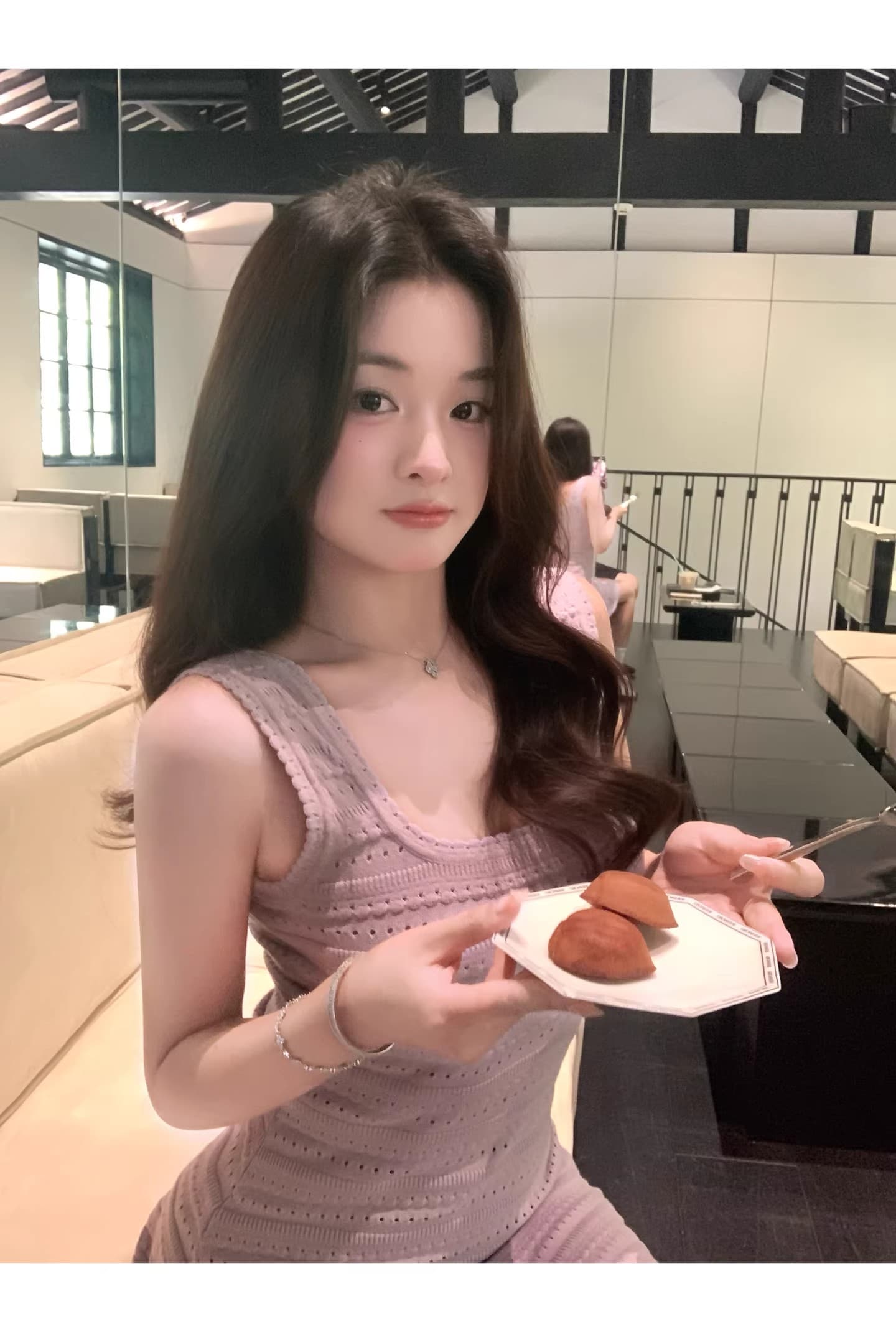 천 가져 가라. 가져 가라. banana 부드러운 바람 고유 한 아름다운 니트 여성 드레스 여름 허리 수축 몸매 가꾸기 순수한 욕망 미니 스커트 상세 이미지 10