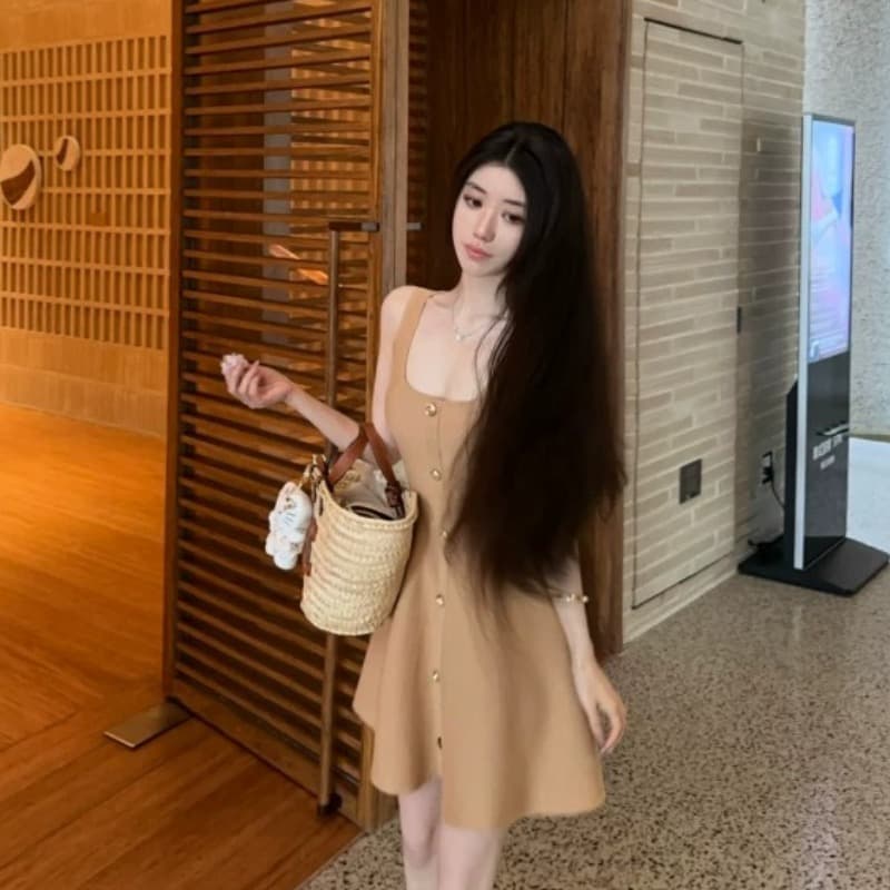 Jiao 럭셔리 비싼 비싼 안감 피부 화이트 꼬집기 허리 좋은 핏 스타일 디스플레이 높음 표지 대리인 우유 높음 폭탄 드레스 이미지 5