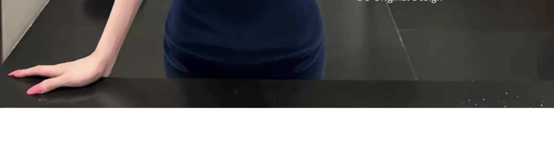 진한 파란색 로얄 자매 센스 행침 목 여성 드레스 섹시함 핫걸 몸매 가꾸기 슬림해 보이는 타이트 스커트 명문 여성 연회 작은 드레스 상세 이미지 33
