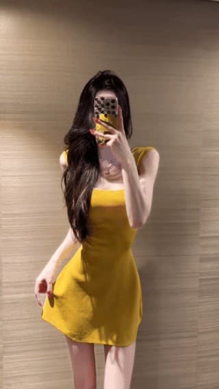 연인 doll u 칼라 순수한 욕망 바람 드레스 몸매 가꾸기 슬림해 보이는 달콤한 매운맛 꼬집기 허리 치마 상세 이미지 6