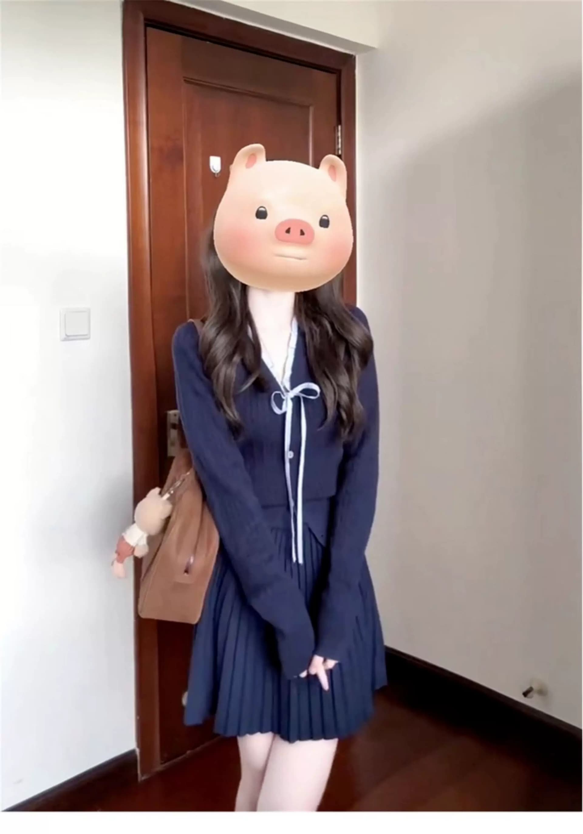 조기 가을 슈퍼 화재 착용 가져 가라. 전체 집합 학원 스타일 세트 니트 점프 슈트 치마 여성 의류 가을 의상 2026 년 새로운 상세 이미지 4