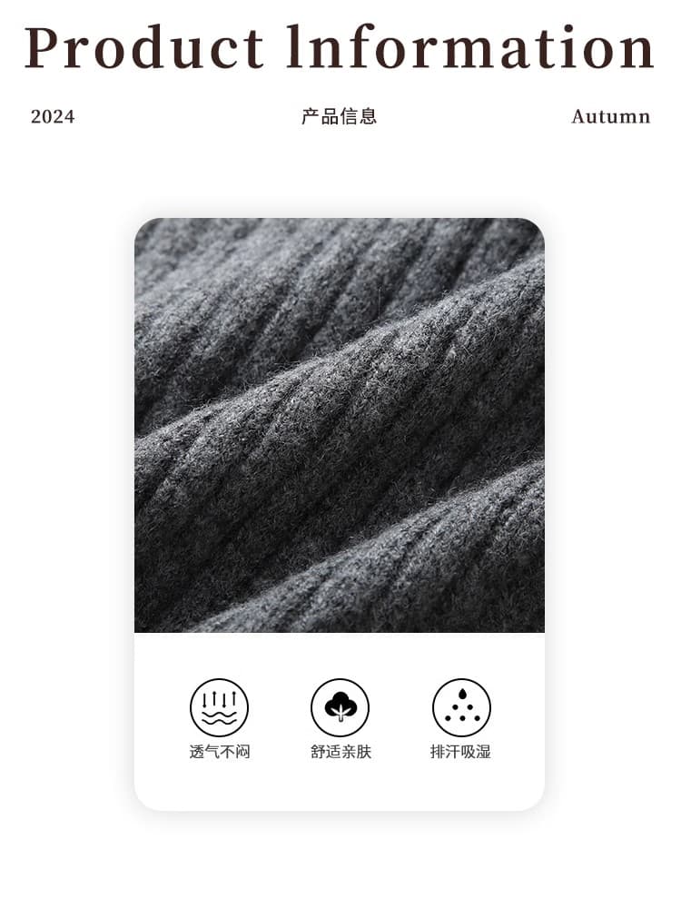 프랑스식 부드러운 바람 후드 긴팔 니트 여성 드레스 2026 가을 겨울철 몸매 가꾸기 슬림해 보이는 품격 스웨터 롱 스커트 상세 이미지 8