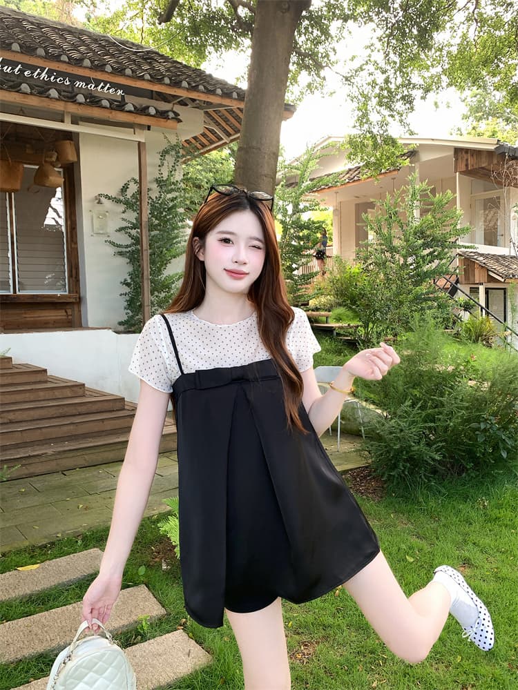 실사 나비 매듭 슬립 맨위 다용도