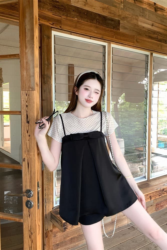 실사 나비 매듭 슬립 맨위 다용도 이미지 5