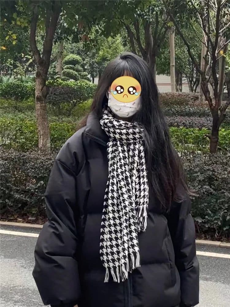 주황색 서브 트리 어디 삽입 어깨 소매 스탠드 칼라 면 의류 두꺼움 여성 코트 겨울 루즈핏 단색 면 옷 상세 이미지 20