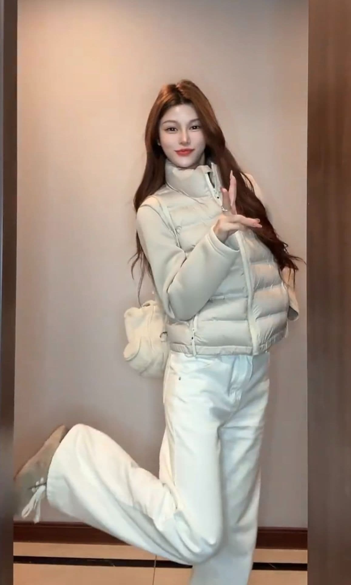 경량 아래 면화 의류 패치워크 후드티 여성 스탠드 칼라 가을 겨울 패션 고급 미니멀리즘 재킷 트렌디 상세 이미지 32