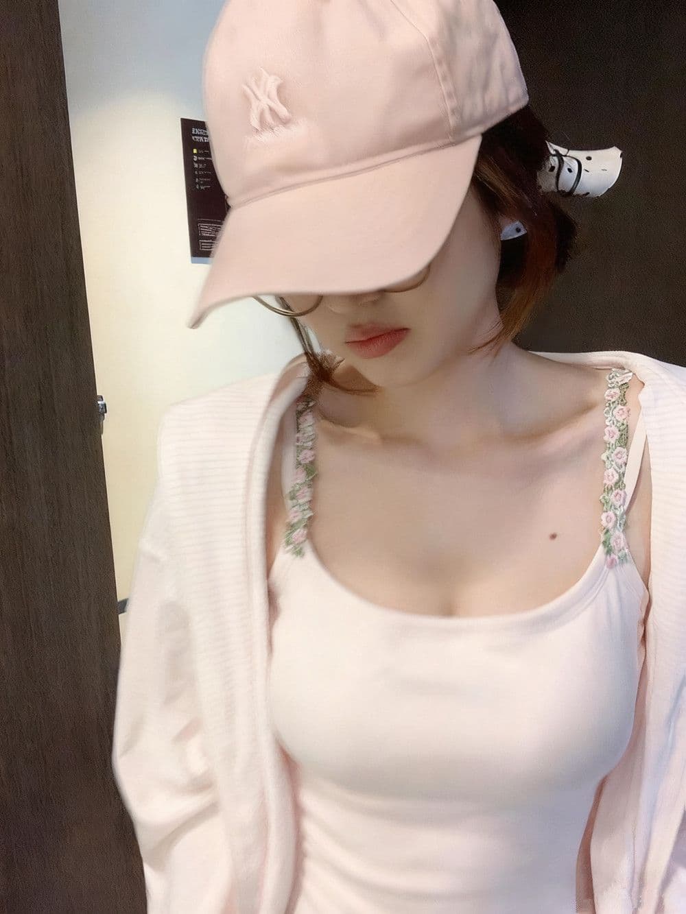 나만의 것을 가져와 라. 가슴 패드 2026 년 여름 새로운 슬립 인사이드 가져 가라. 작은 심장 기계 핫걸 맨위 상세 이미지 3