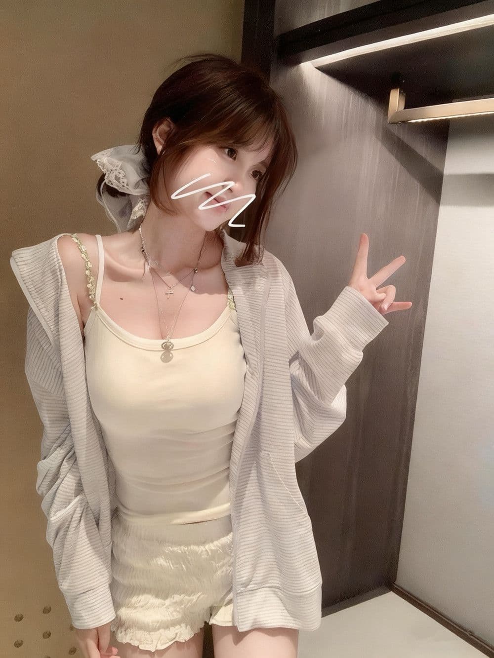 나만의 것을 가져와 라. 가슴 패드 2026 년 여름 새로운 슬립 인사이드 가져 가라. 작은 심장 기계 핫걸 맨위 상세 이미지 10