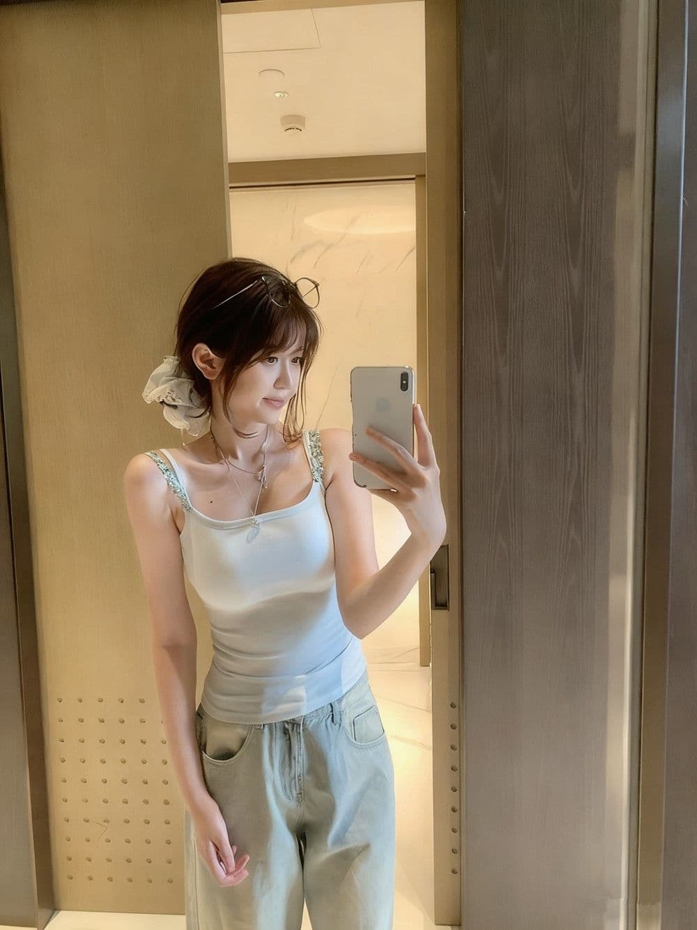 나만의 것을 가져와 라. 가슴 패드 2026 년 여름 새로운 슬립 인사이드 가져 가라. 작은 심장 기계 핫걸 맨위 상세 이미지 19