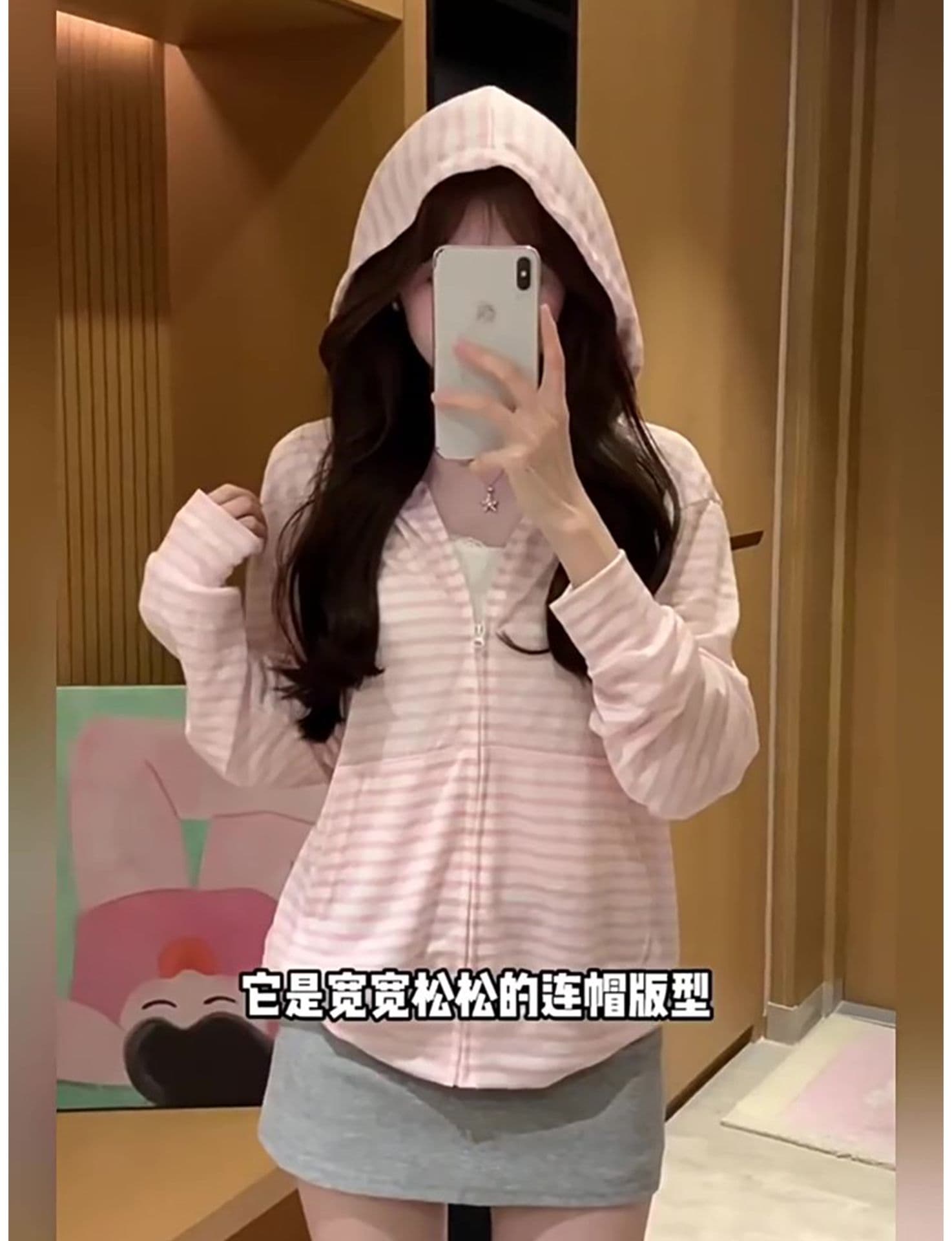 원본 솜씨 자수 이중층 모자 광저우 라이 경기 서울 원단 후드 자외선 차단 블라우스 여성 상세 이미지 7