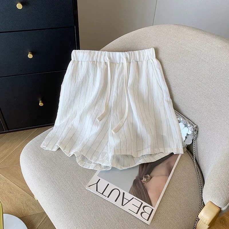 원본 원단 특별 빅 사이즈 300 근 스트라이프 캐주얼 넓은 다리가 짧다. 바지 아이들 다용도 2026 새로운 이미지 2