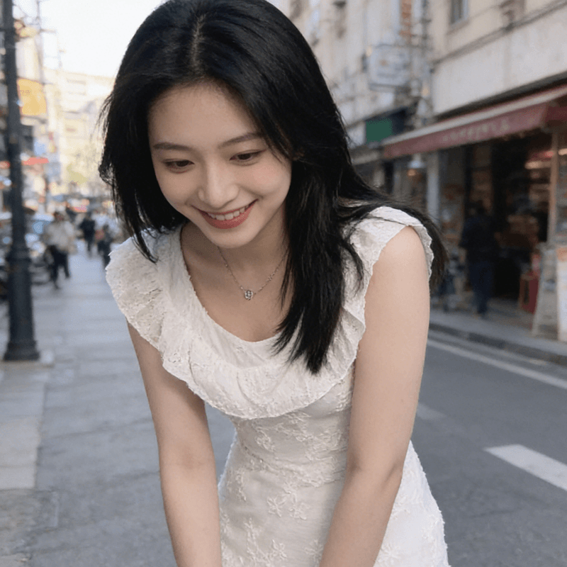 프랑스식 차 휴식 달콤함 레트로 무거운 작업 연꽃 잎 레이스 여성 드레스 여름 허리 수축 슈퍼 요정 첫사랑 슬림해 보이는 치마 상세 이미지 1