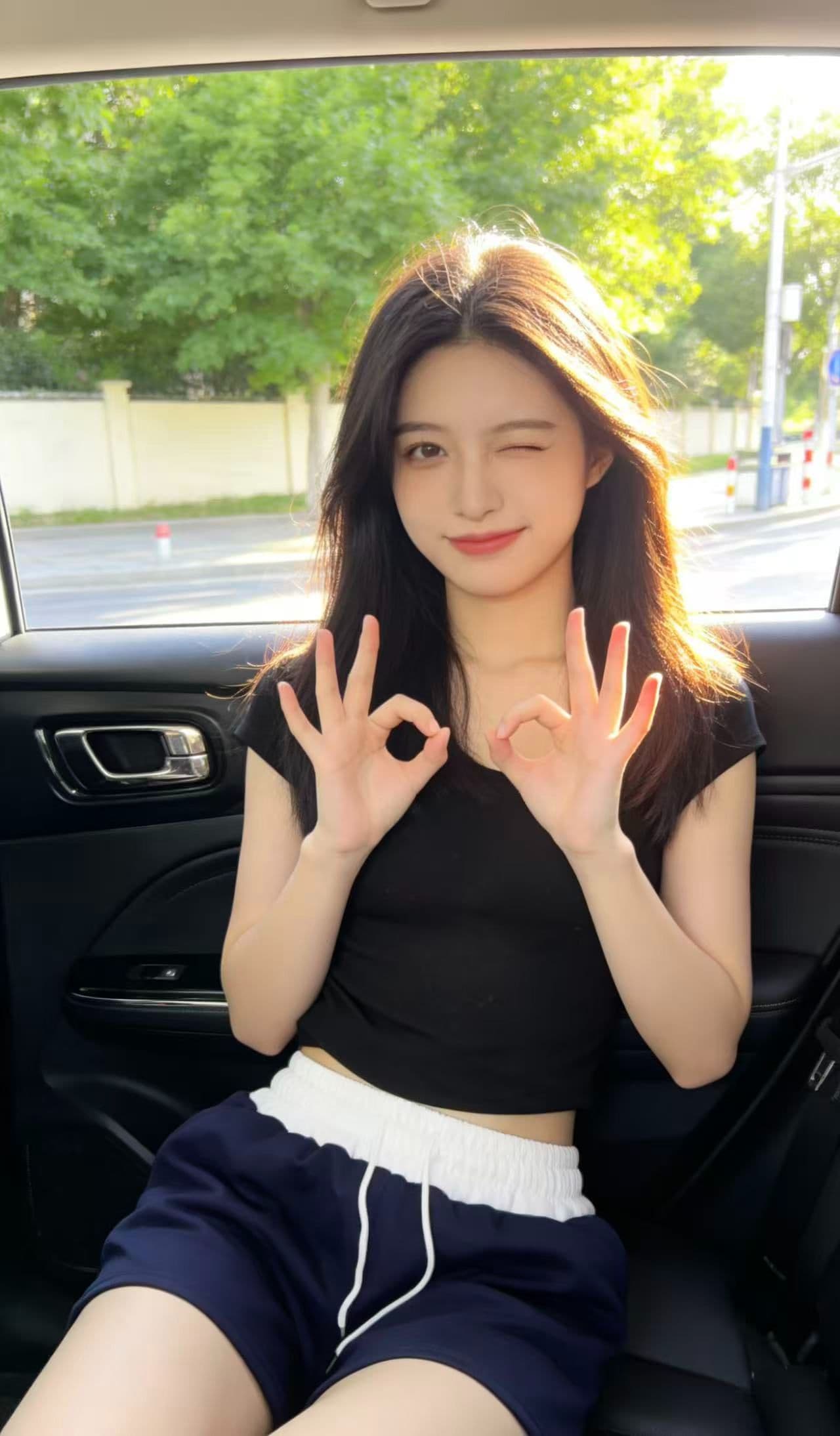 2026 새로운 운동 반바지 여성 여름 배색 패치워크 루즈핏 다용도 넓은 다리 캐주얼 바지 피트니스 핫 바지 ins 상세 이미지 6
