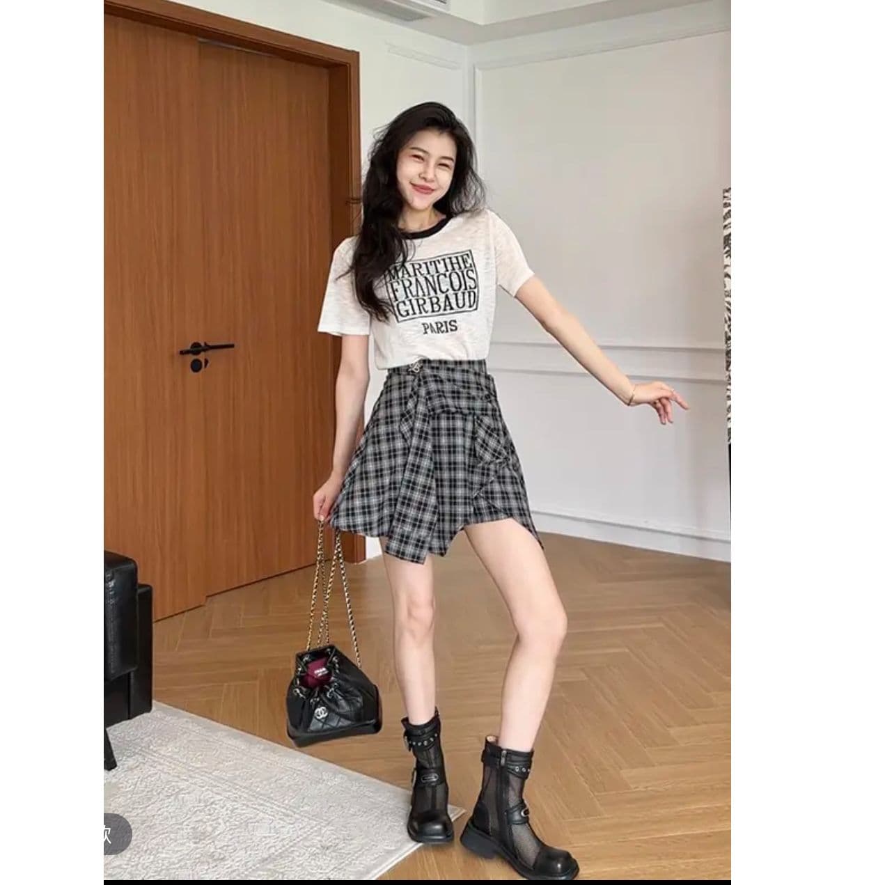 대나무 마디 마 tr 원단 하드웨어 지퍼 하나 A 스타 세트 방콕 열파 패션 착용 가져 가라. 개성 짧은 맨위 이미지 2