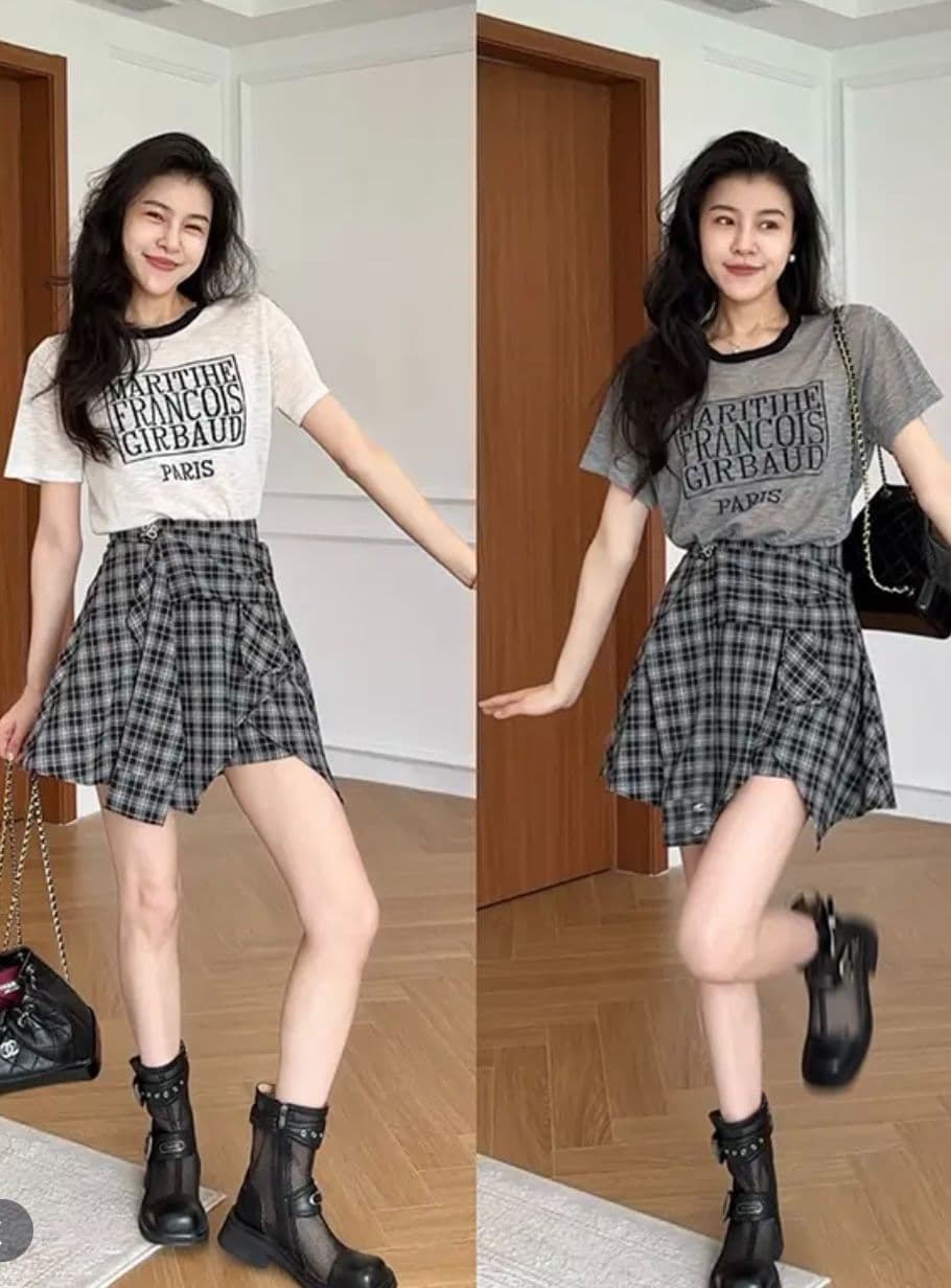 대나무 마디 마 tr 원단 하드웨어 지퍼 하나 A 스타 세트 방콕 열파 패션 착용 가져 가라. 개성 짧은 맨위 상세 이미지 5