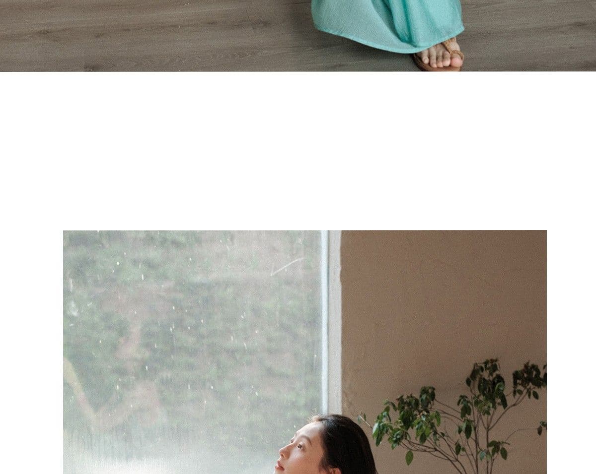프랑스식 홀로우 아웃 슬립 여성 드레스 여름 해변가 휴가 바람 해변 드레스 주름 느긋한 느슨함 센스 길다 치마 상세 이미지 23